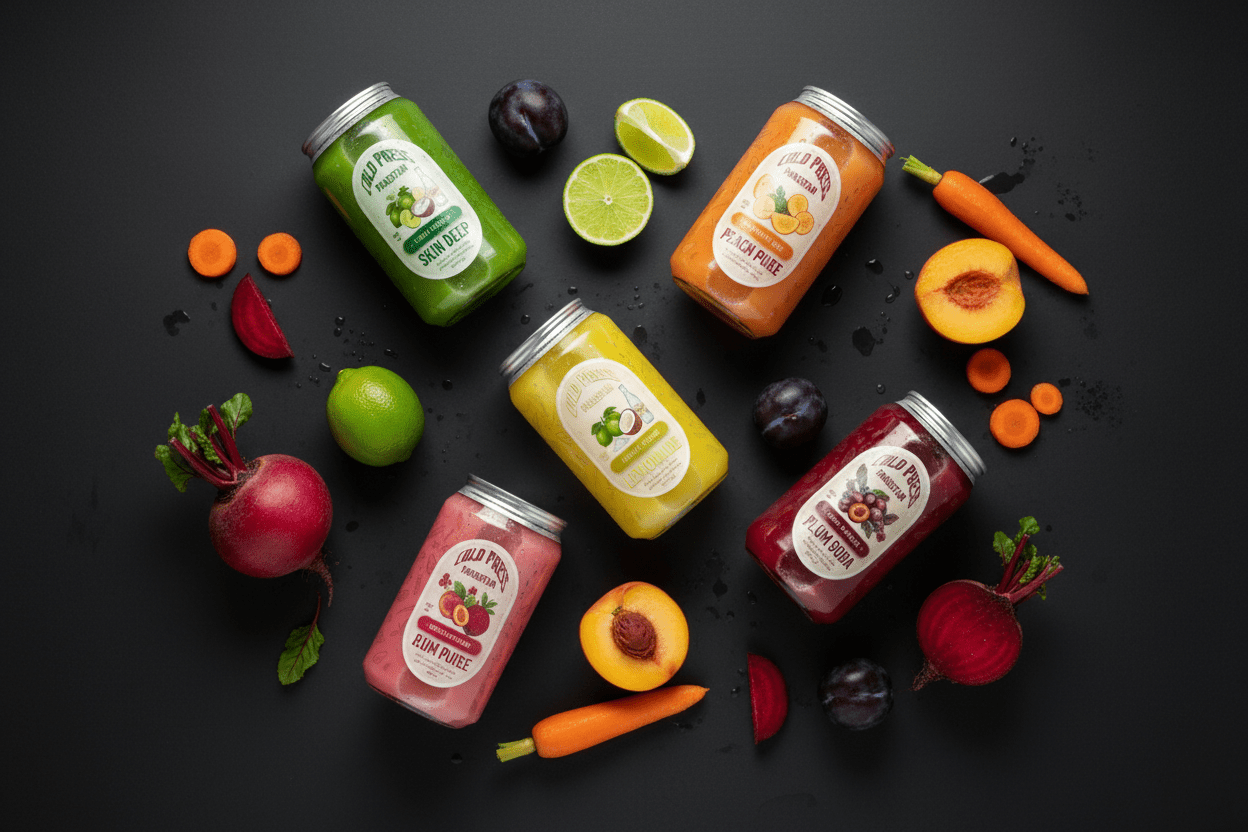 Cold Press Pakistan - Flat Lay Style