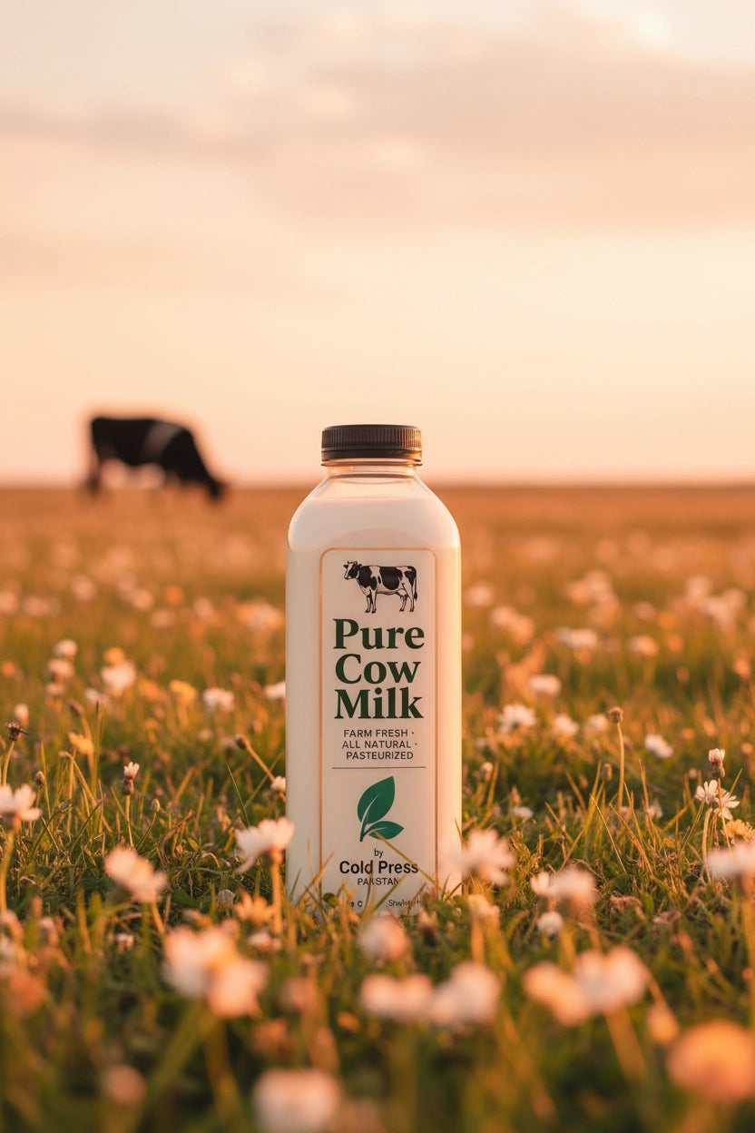 Pure Fresh Cow Milk (30-Day Subscription)